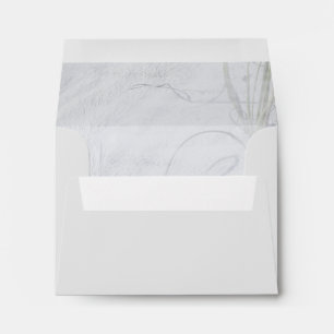 Sandy beach Wedding Note Envelope
