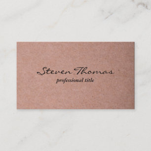 Sandy Beige Business Card