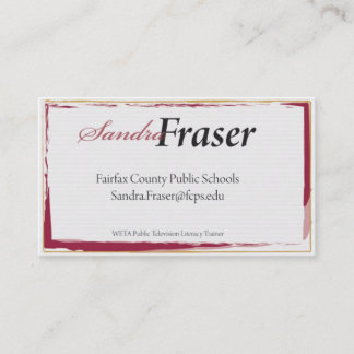 Sandy Business Card