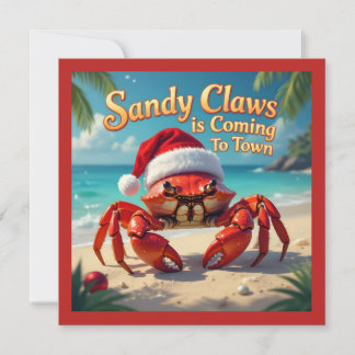 Sandy claws came to town