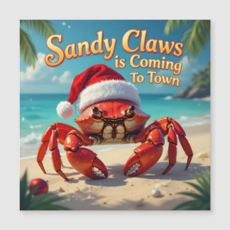 Sandy claws came to town