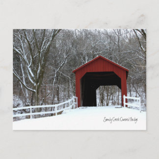 Sandy Creek Covered Bridge Post Card