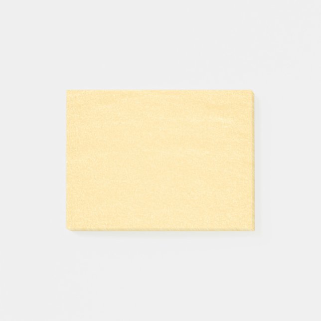 Sandy Gold Post-it Notes (Front)