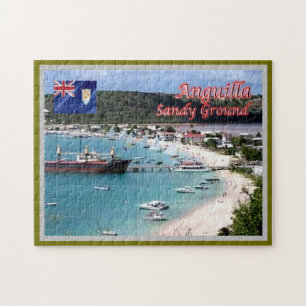 Sandy Ground - Anguilla - Jigsaw Puzzle