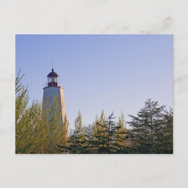 Sandy Hook III Lighthouse Postcard (Front)