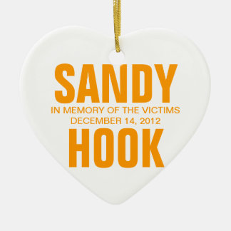 SANDY HOOK IN MEMORY OF THE VICTIMS CERAMIC TREE DECORATION