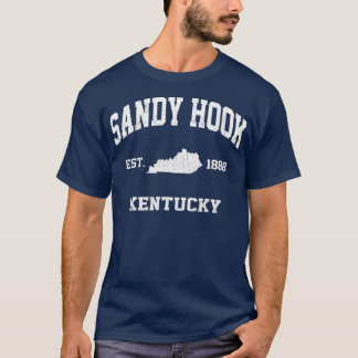 Sandy Hook Kentucky KY vintage state Athletic styl T-Shirt