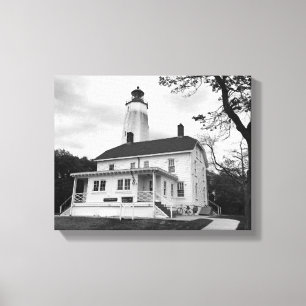 Sandy Hook Lighthouse Canvas Print