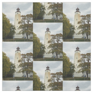 Sandy Hook Lighthouse Fabric