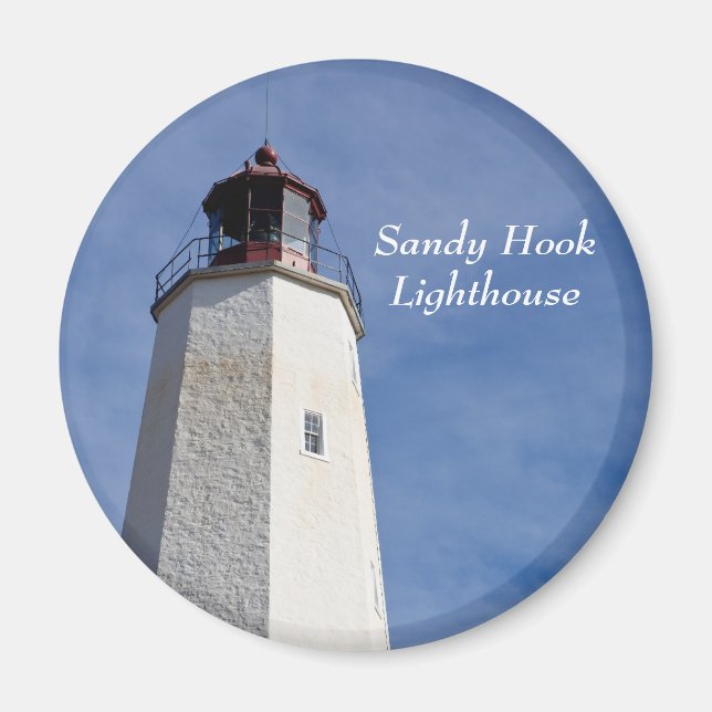 Sandy Hook Lighthouse Magnet (Front)