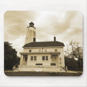 Sandy Hook Lighthouse Mouse Mat