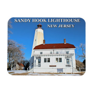 Sandy Hook Lighthouse, New Jersey Photo Magnet