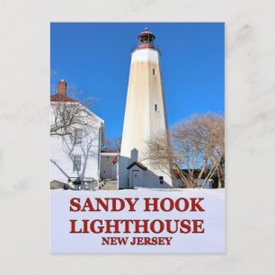 Sandy Hook Lighthouse, New Jersey Postcard