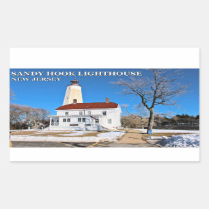 Sandy Hook Lighthouse, New Jersey Stickers