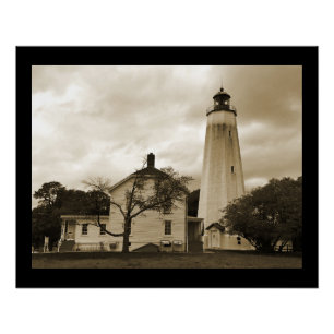 Sandy Hook Lighthouse Poster