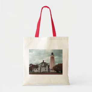 Sandy Hook Lighthouse Tote Bag