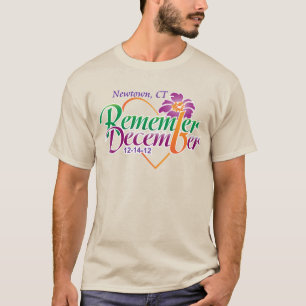 Sandy Hook Memorial-Remember December T-Shirt