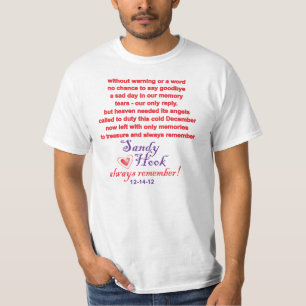 Sandy Hook Memorial T-Shirt
