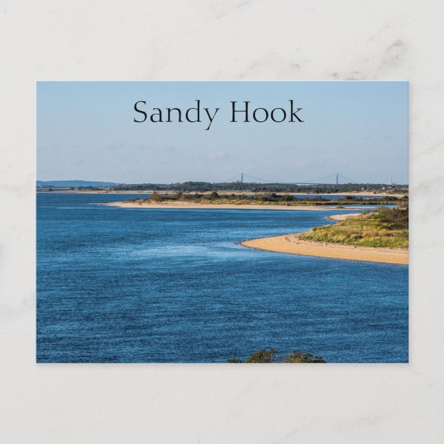 Sandy Hook Postcard (Front)
