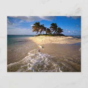 Sandy Island, Anguilla, Caribbean Postcard