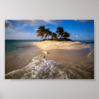 Sandy Island, Anguilla, Caribbean Poster