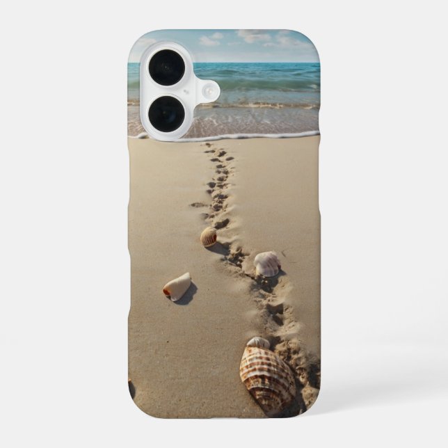 Sandy Shores iPhone 16 Case (Back)