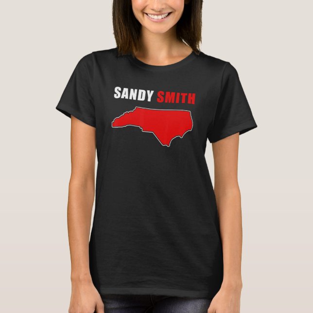 Sandy Smith North Carolina Congress USA T-Shirt (Front)