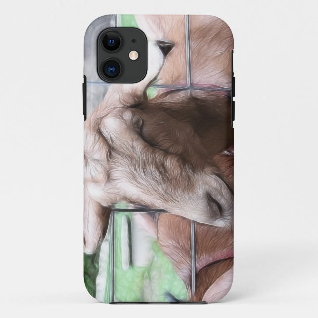 Sandy The Goat At The Gate Case-Mate iPhone Case (Back)