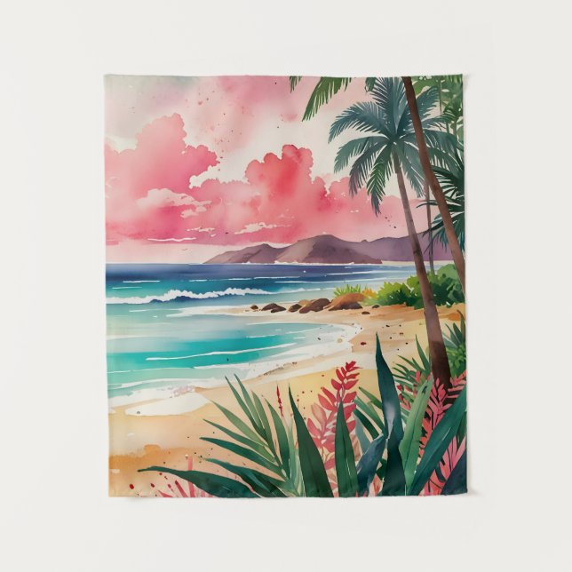 Sandy Toes Tapestry (Front)