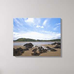Sandyhills beach, Scotland Canvas Print