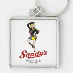 Sandy's Drive-In Key Ring