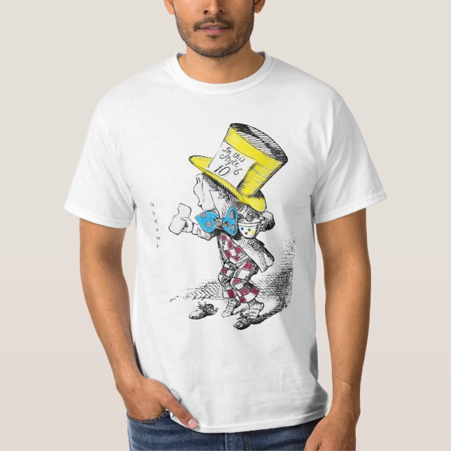 Sane Mad Hatter Tea Party T-Shirt (Front)