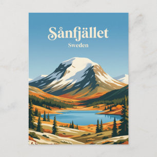 Sånfjället National Park Sweden Postcard