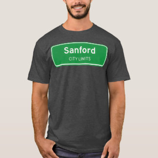 Sanford North Carolina Street Sign T-Shirt