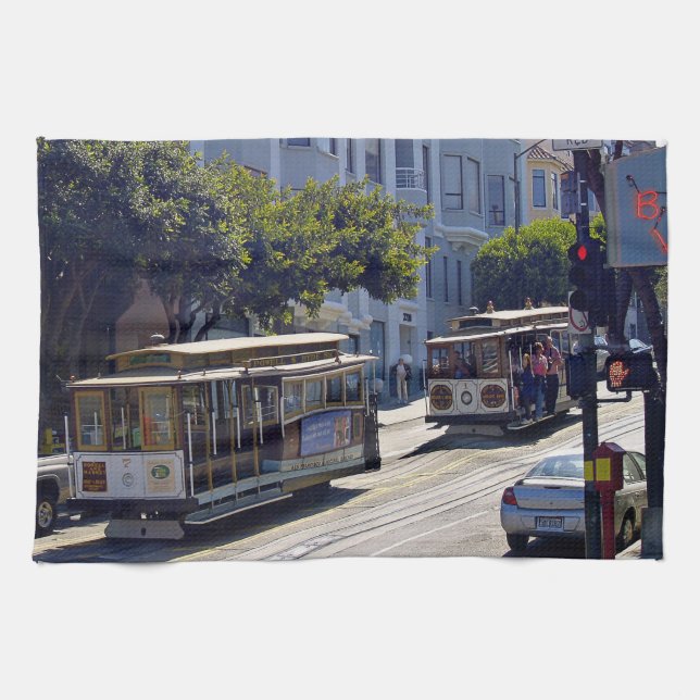 SanFrancisco001 Tea Towel (Horizontal)