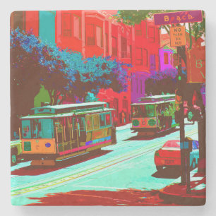 SanFrancisco 001 Stone Coaster