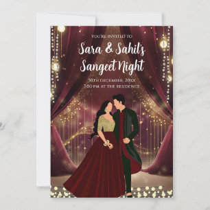 Sangeet invitations & Digital Sangeet cards