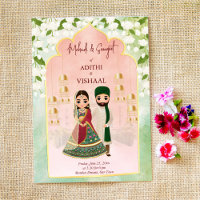 Sangeet mehndi Indian bridal couple jasmine