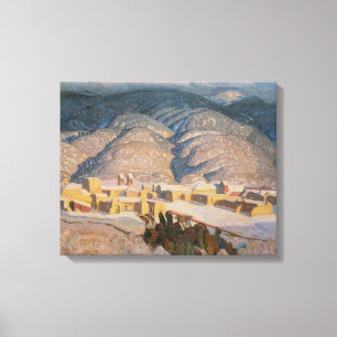 Sangre de Cristo Mountains by Blumenschein Canvas Print