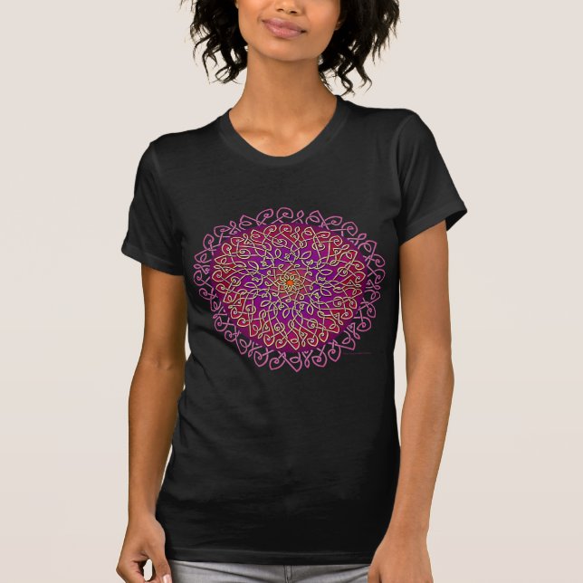 Sangria Celtic Burst T-Shirt (Front)