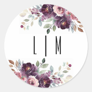 Sangria Classic Round Sticker