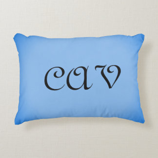 Sangria Cornflower Blue  Decorative Cushion