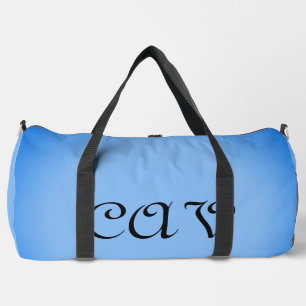 Sangria Cornflower Blue  Duffle Bag