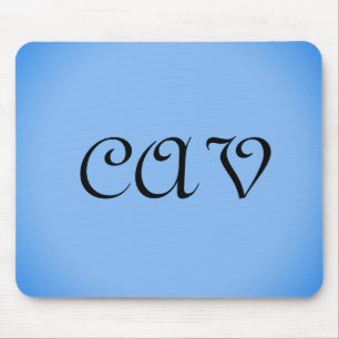 Sangria Cornflower Blue Mouse Mat