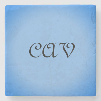 Sangria Cornflower Blue  Stone Coaster