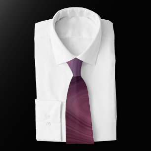 Sangria Strata   Moody Pink and Purple Luxe Agate Tie