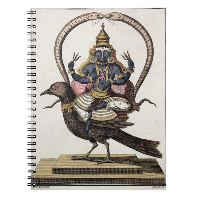 Sani, from 'Voyage aux Indes et a la Chine' by Pie Notebook (Front)