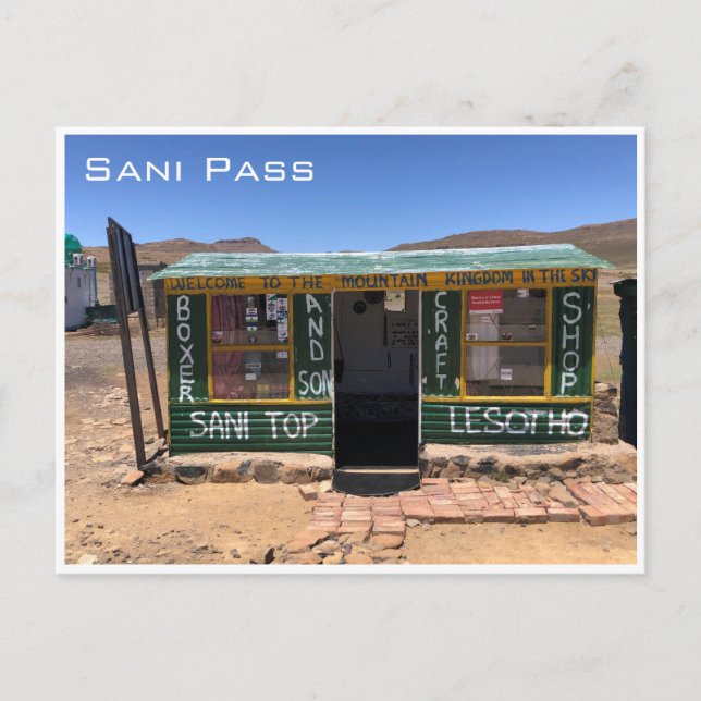 sani top shop postcard (Front)
