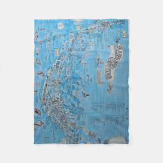 SANIBEL CAPTIVA ISLAND FLORIDA BLANKET THROW