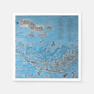 SANIBEL CAPTIVA ISLAND FLORIDA  NAPKIN